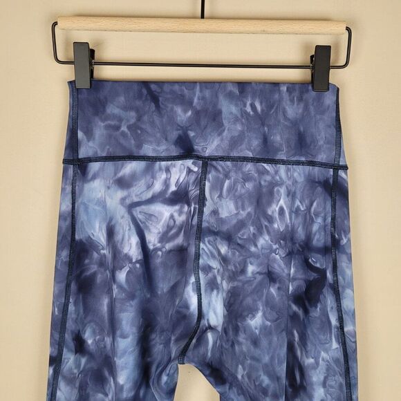 Gymshark Elevate Leggings Lakeside Blue Spray Dye Ankle Blue Size M - Picture 6 of 10